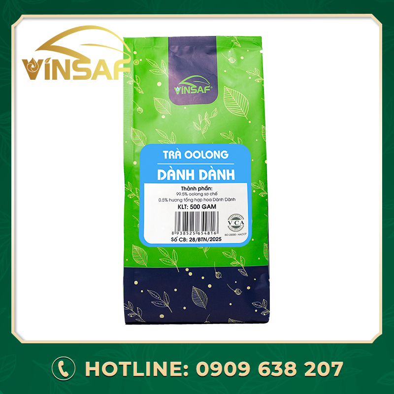 Trà Oolong Dành Dành VINSAF 500gr